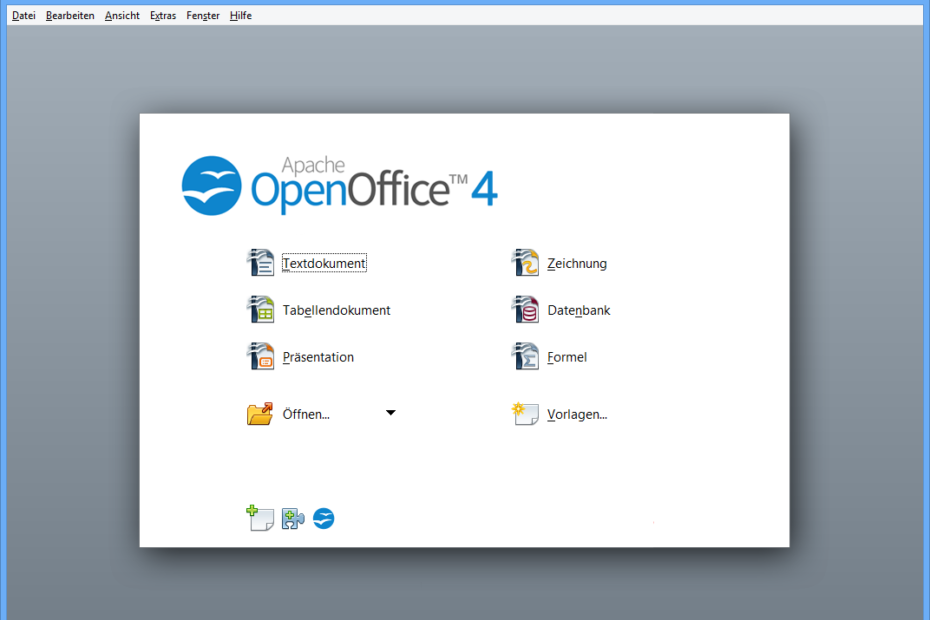 OpenOffice 4.0 OpenOffice auf über 21% der Computer 2010