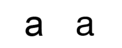 a Arial oder Helvetica