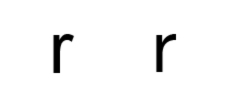r 1 Arial oder Helvetica