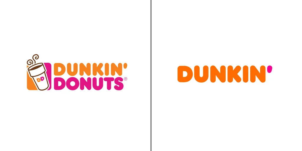 dunkin donuts dunkin 15 Denkwürdige Rebrandings: 10 Triumphale Erfolge und 5 Unvergessene Fehlschläge der Marketing-Geschichte