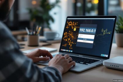 Router-Login über die IP-Adresse 192.168.0.1 im Browser aufrufen