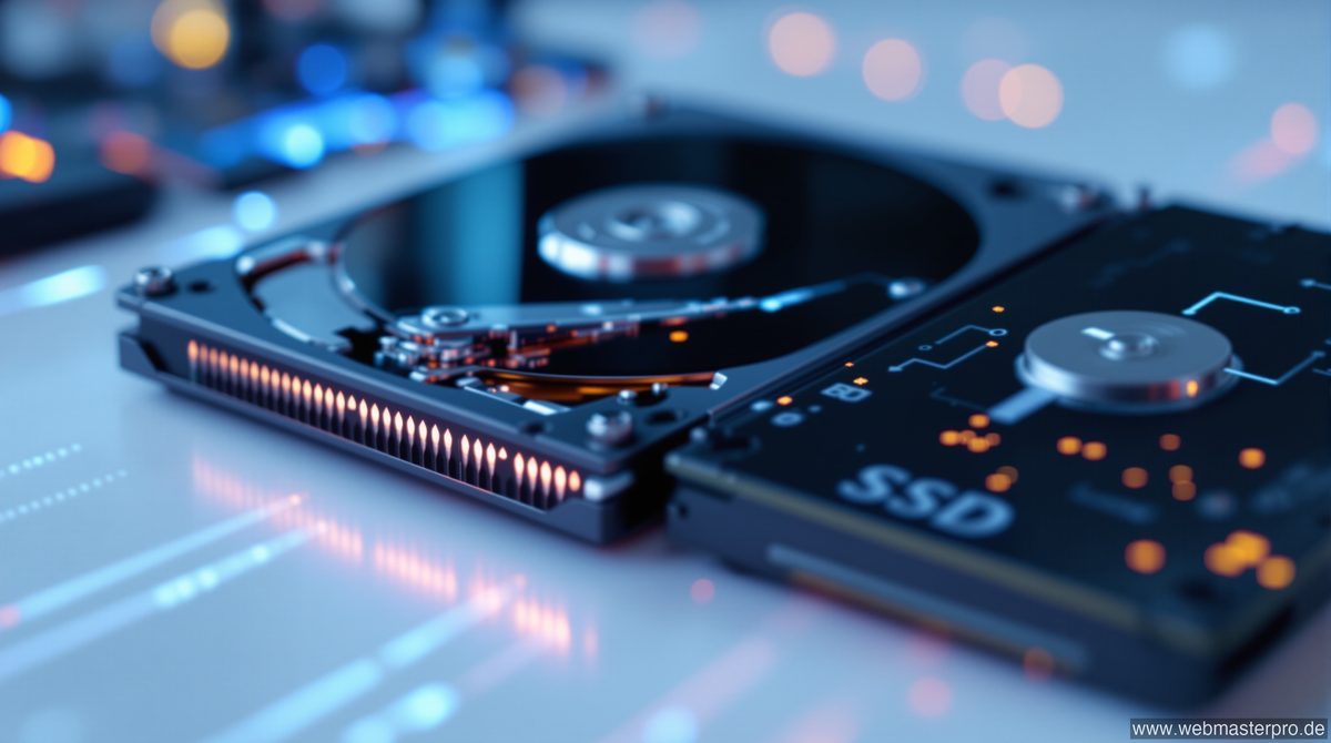 HDD und SSD als Speichermedien für die Auslagerungsdatei Windows 10 pagefile.sys im Vergleich