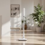 Roborock F25 Ultra Stabsauger im modernen Wohnzimmer