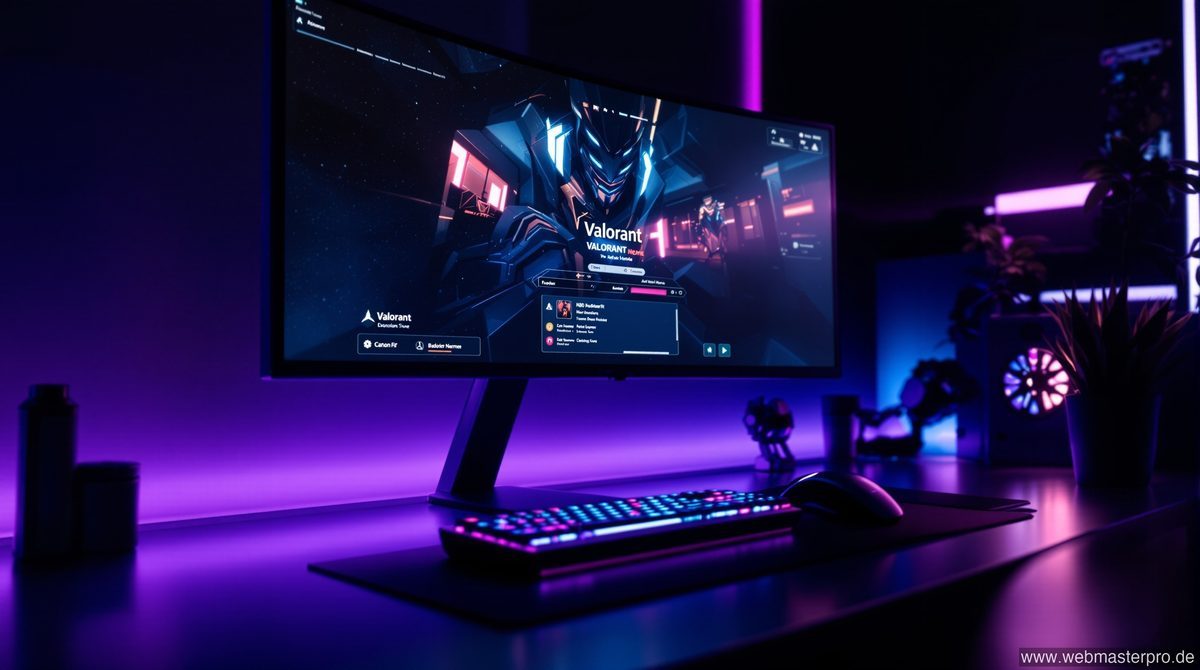 Valorant Namen ändern – Gamer ändert seinen Ingame-Namen am Gaming-PC