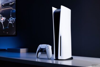 PlayStation 5 Konsole mit DualSense Controller – Erscheinungsdatum PS5