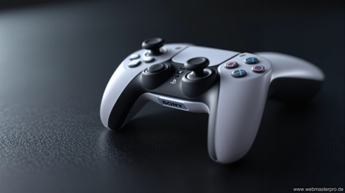 DualSense Controller der PS5 in Nahaufnahme