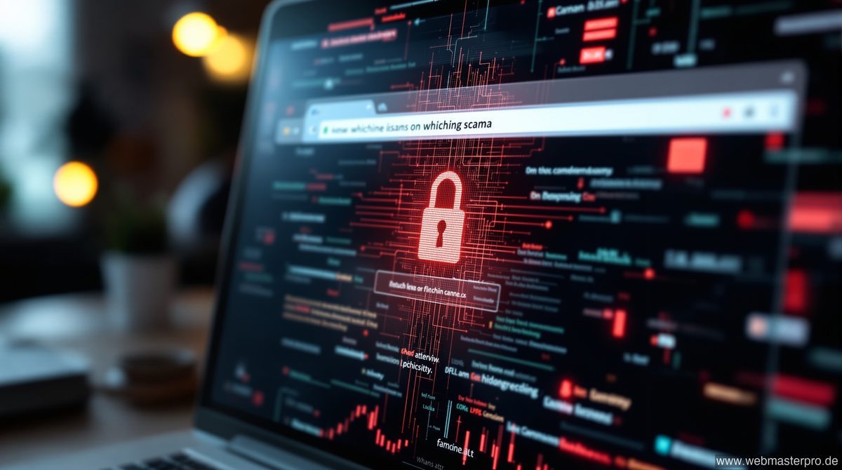 Warning About Kopmatelatv – Browserwarnung vor betrügerischer Website auf Computerbildschirm