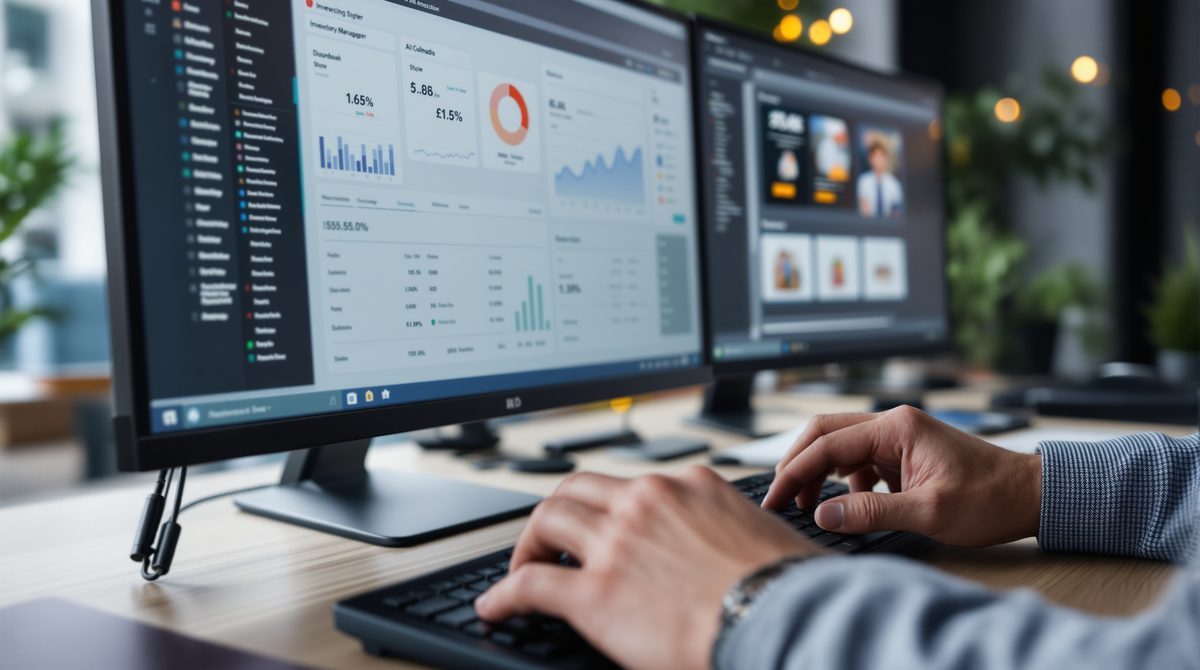 Integration von Warenwirtschaftssystem und Onlineshop am Arbeitsplatz