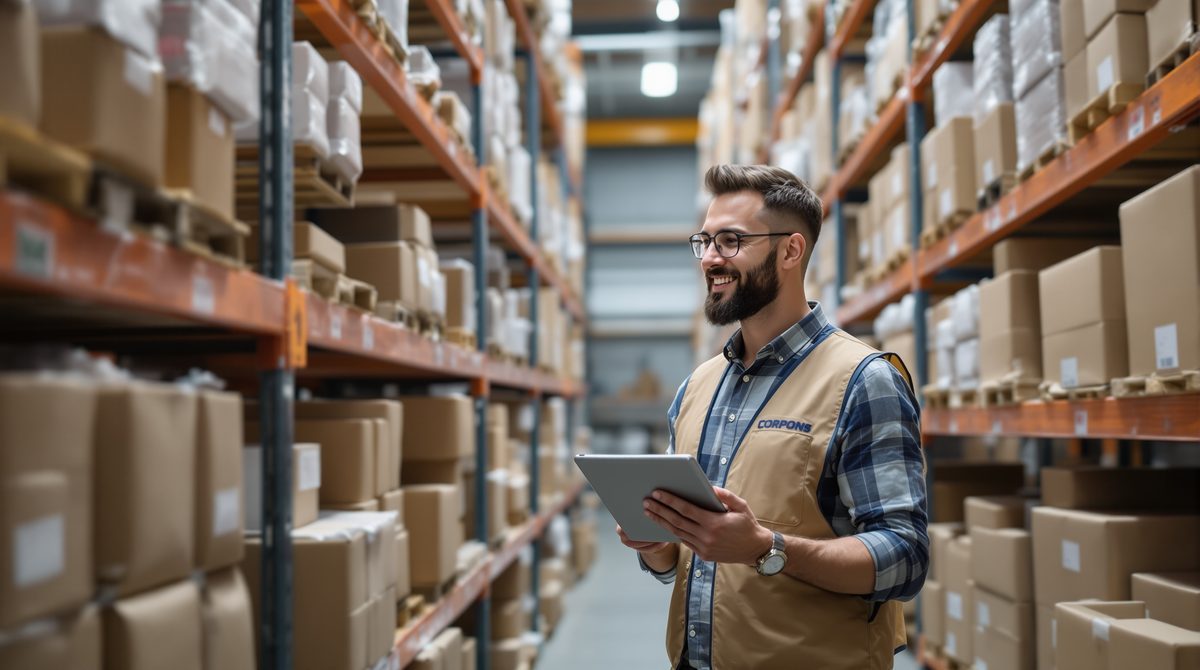 Lagerhaltung und Bestandskontrolle mit digitalem Warenwirtschaftssystem